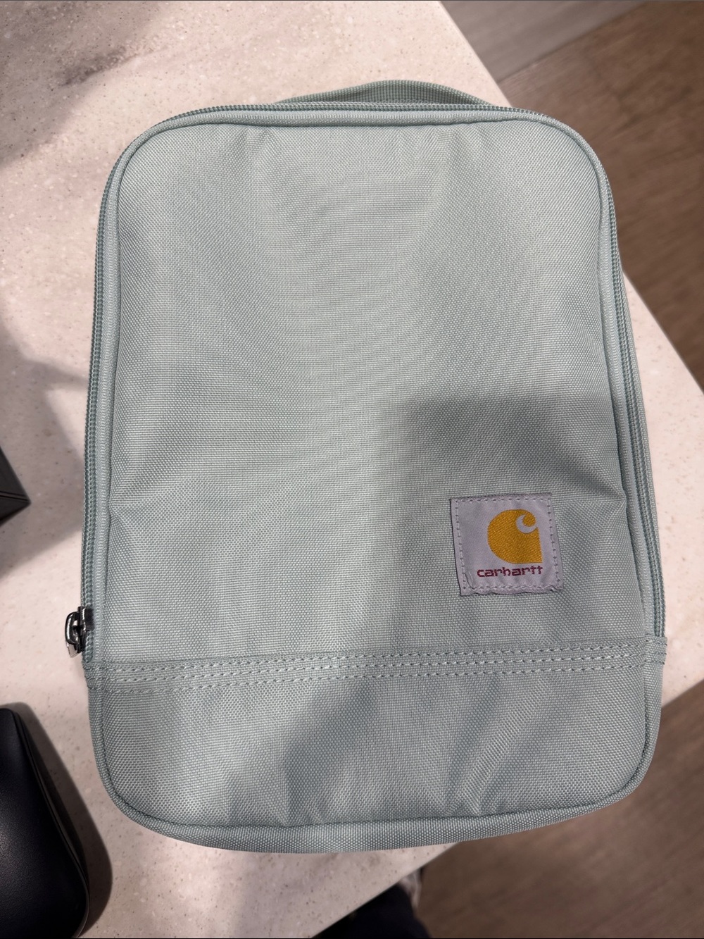 Carhartt Mint Green Canvas Zip Organizer Pouch